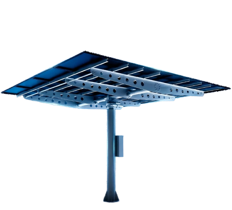 In che modo un sistema di inseguimento solare a doppio asse può migliorare l'efficienza del fotovoltaico?